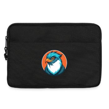 Cuckoo Bird Cute Kawaii Cartoon Animal Pet Logo - Laptop bag 13" - black - Front