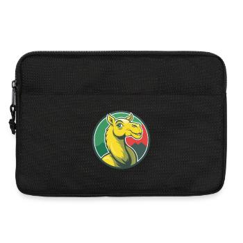 Camel Cute Kawaii Cartoon Clipart Pet Animal - Laptop bag 13" - black - Front