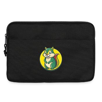 Chipmunk Cute Kawaii Cartoon Clipart Pet Animal - Laptop bag 13" - black - Front