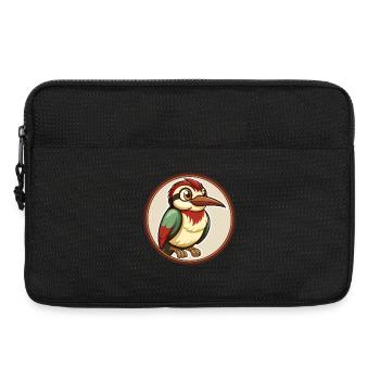 Bee Eater Colorful Kawaii Cartoon Character Pet - Laptop bag 13" - black - Front