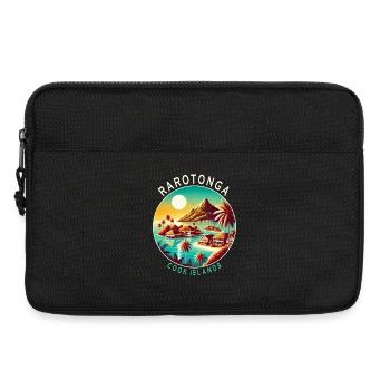 Parotonga Cook Islands Pacific trip - Laptop bag 13" - black - Front