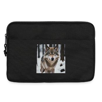 Wolf - Laptoptasche 13" - Schwarz - Vorne