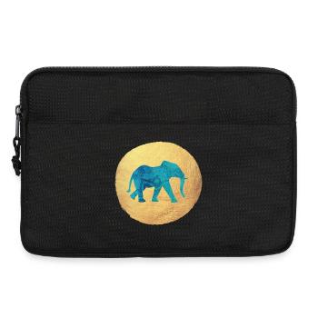 Yoga Kreis Elefant Luxus Yogi Indien Meditation om - Laptoptasche 13" - Schwarz - Vorne