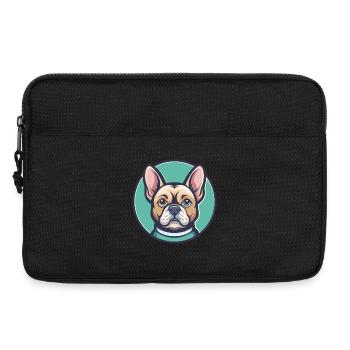 Braque Dupuy Dog Breed Cartoon Kawaii Clipart Pet - Laptop bag 13" - black - Front