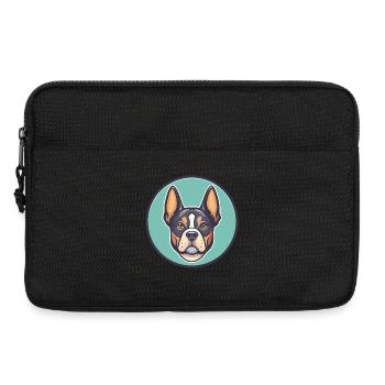 Braque Saint Germain Dog Breed Cartoon Kawaii Pet - Laptop bag 13" - black - Front