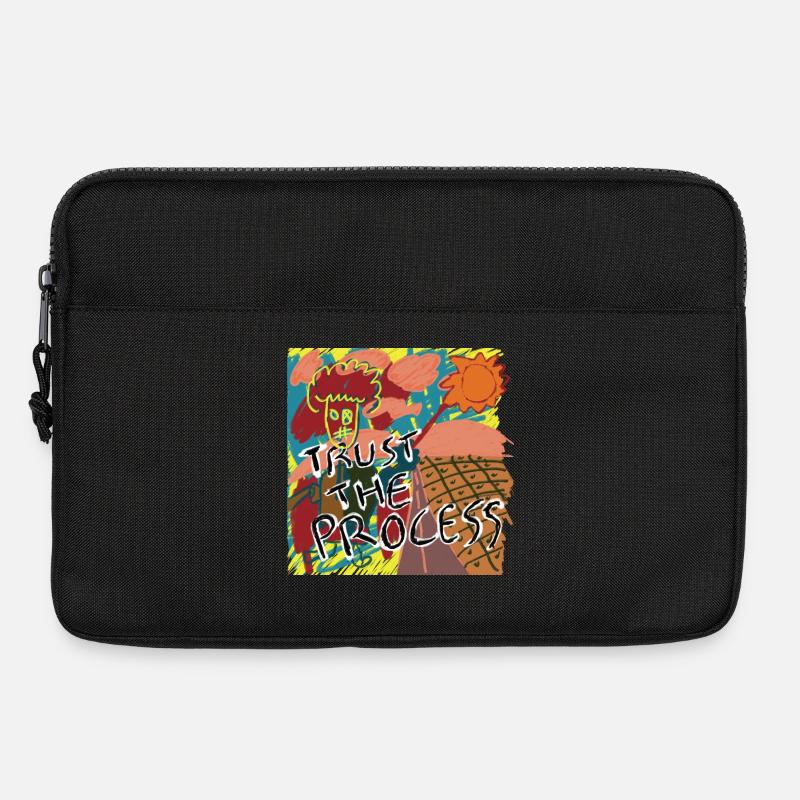 Trust the process - Laptop bag 13" - black