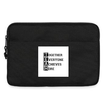 TEAM Together Everyone Achieves More - Laptoptasche 13" - Schwarz - Vorne