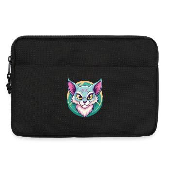 Australian Mist Cat Breed Cartoon Kawaii Animal - Laptop bag 13" - black - Front