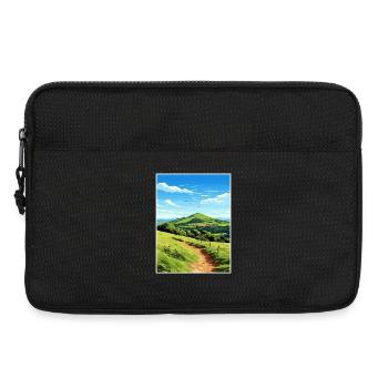 Malvern Hills Aonb Reise Poster Souvenir Farbe WP - Laptoptasche 13" - Schwarz - Vorne