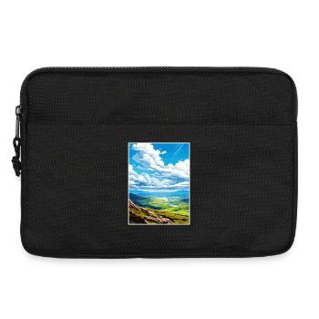 Mourne Mountains Aonb Reise Poster Souvenir WPA - Laptoptasche 13" - Schwarz - Vorne