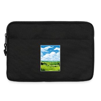 North Wessex Downs Aonb Voyage Affiche Souvenir WPA - Sacoche pour ordinateur portable 13 pouces - noir - Devant