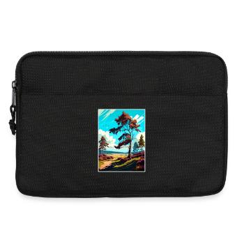 Cannock Chase Reise Poster Souvenir Malerei WPA - Laptoptasche 13" - Schwarz - Vorne