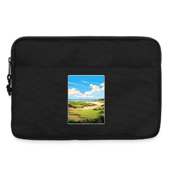 Kiawah Island Golf Club Affiche de voyage Souvenir WPA - Sacoche pour ordinateur portable 13 pouces - noir - Devant