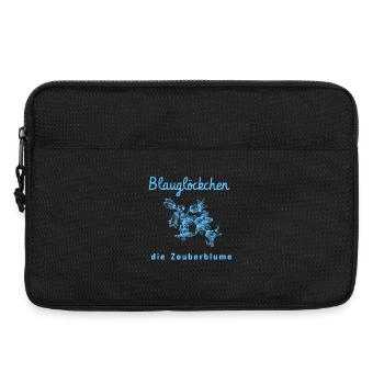 Bluebell the magic flower - Laptop bag 13" - black - Front