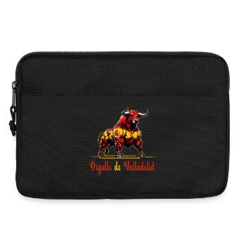 The pride of Valladolid flag design - Laptop bag 13" - black - Front