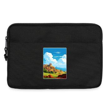 Nemea Griechenland Reise Poster Souvenir Postkarte Farbe - Laptoptasche 13" - Schwarz - Vorne