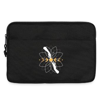 Celestial Koi Mandala - Laptop bag 13" - black - Front