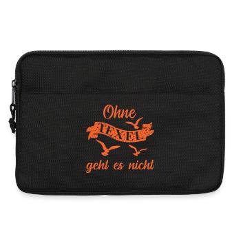 Texel Urlaub - Laptoptasche 13" - Schwarz - Vorne