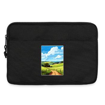 Lerryn Cornwall England Reiseposter Souvenir WPA - Laptoptasche 13" - Schwarz - Vorne