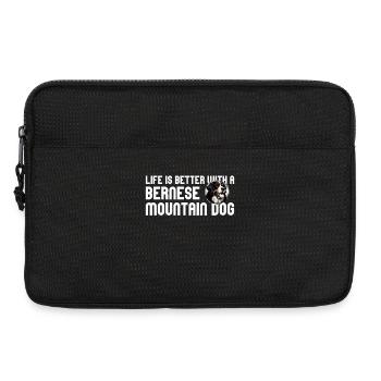 Bouvier bernois - Sacoche pour ordinateur portable 13 pouces - noir - Devant