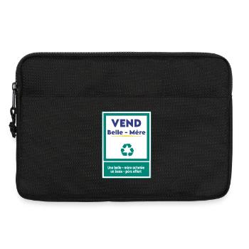 Verkauft Schwiegermutter - Laptoptasche 13" - Schwarz - Vorne