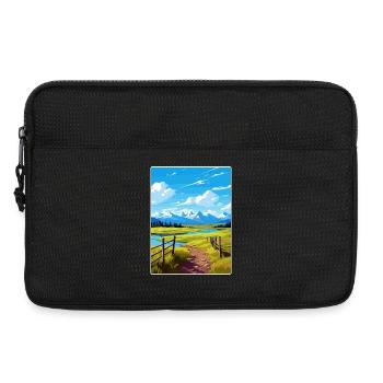 Tor des Arktischen Nationalparks Reiseplakat WPA - Laptoptasche 13" - Schwarz - Vorne
