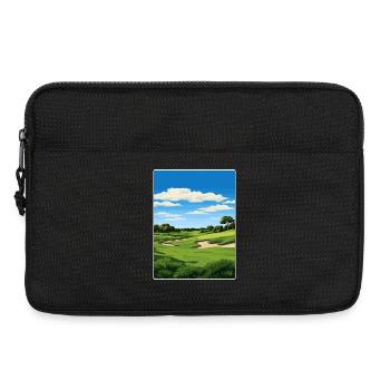 Tpc San Antonio Golf Voyage Poster Souvenir WPA - Sacoche pour ordinateur portable 13 pouces - noir - Devant