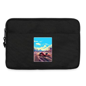 Circuit de Barcelone Motorsport Race Espagne Voyage WPA - Sacoche pour ordinateur portable 13 pouces - noir - Devant