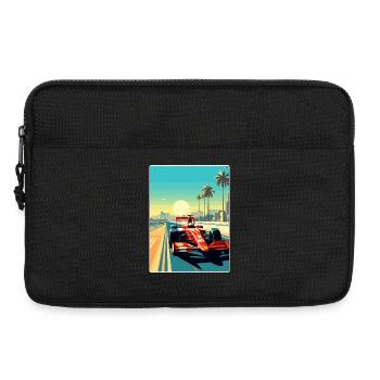 Abu Dhabi Circuit Motorsport Race Uae Travel Card - Laptoptasche 13" - Schwarz - Vorne