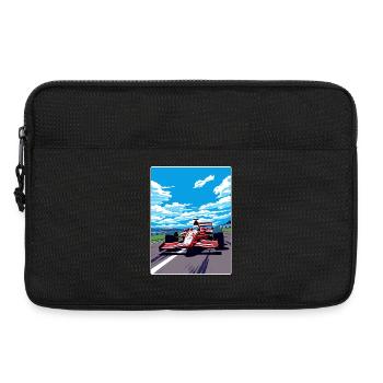 Suzuka Circuit Motorsport Rennen Japan Lackierung WPA - Laptoptasche 13" - Schwarz - Vorne