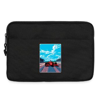 Hockenhem Circuit Motorsport Rennen Deutschland Rennen - Laptoptasche 13" - Schwarz - Vorne