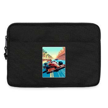 Abu Dhabi Circuit Motorsport Race Uae Travel Card - Laptoptasche 13" - Schwarz - Vorne