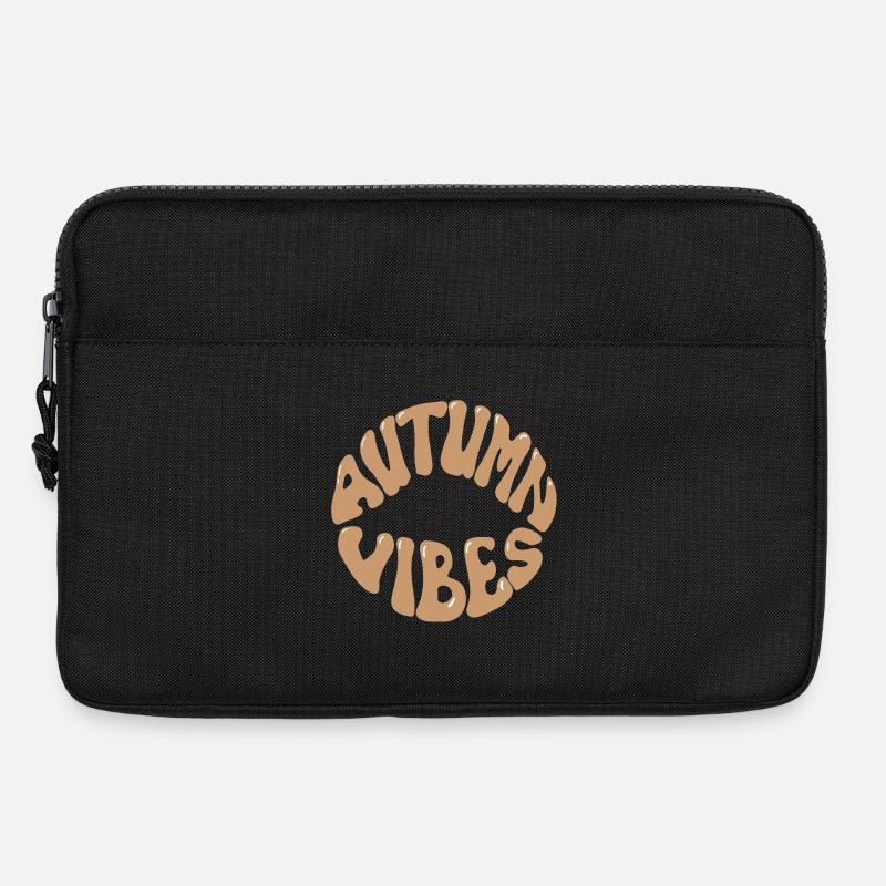 Autumn Vibes - Laptoptasche 13" - Schwarz