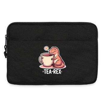 Tea Rex Tea Rex Tea Drinker Gift - Laptop bag 13" - black - Front
