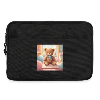 Teddy Bear Poster, Baby, Child, Infant - Laptop bag 13" - black - Front