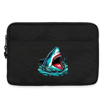 Requin - Sacoche pour ordinateur portable 13 pouces - noir - Devant