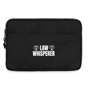 Lawyer Lawyer Justice Law Law Whisperer - Laptop bag 13" - black - Front