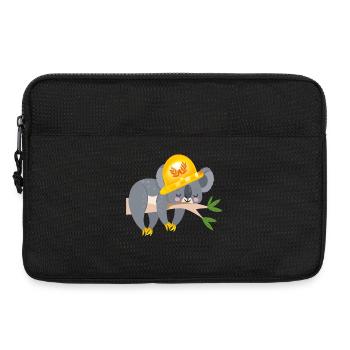 OURS KOALA ARTISANAL - Sacoche pour ordinateur portable 13 pouces - noir - Devant