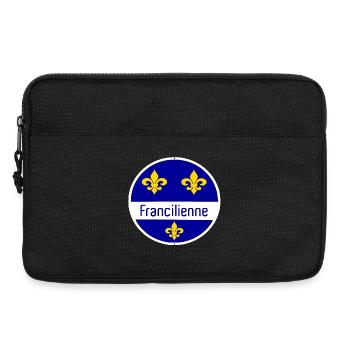 Francilienne - Sacoche pour ordinateur portable 13 pouces - noir - Devant