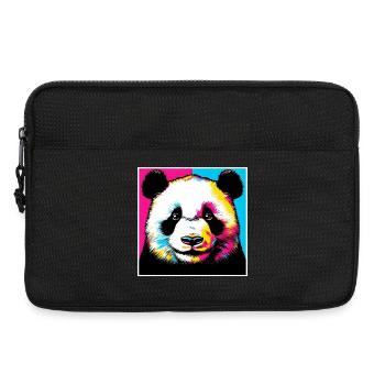Panda - Laptoptasche 13" - Schwarz - Vorne