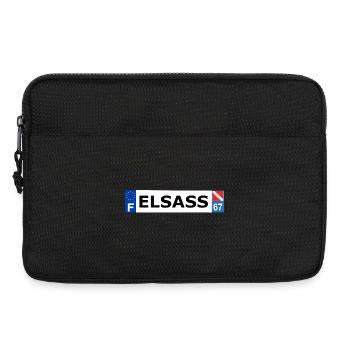 Elsass - Laptoptasche 13" - Schwarz - Vorne