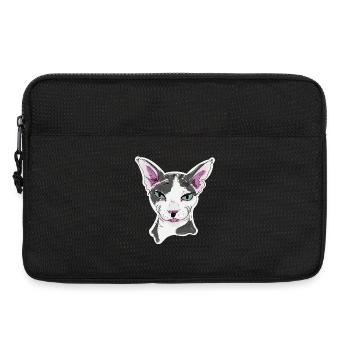 Chat Sphynx Fernando - Sacoche pour ordinateur portable 13 pouces - noir - Devant