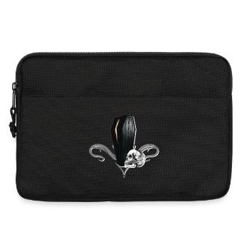 Menschenschädel, Tribals, Särge - Laptoptasche 13" - Schwarz - Vorne
