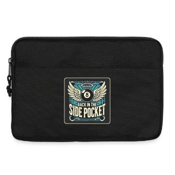 Billiard Design - Laptop bag 13" - black - Front