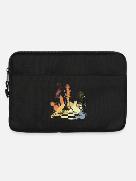 Schachfigur - Laptoptasche 13" - Schwarz