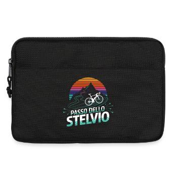 Col du Stelvio, Italie - Sacoche pour ordinateur portable 13 pouces - noir - Devant
