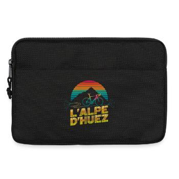 L'Alpe d'Huez Retro Radsport - Laptoptasche 13" - Schwarz - Vorne