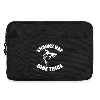 SHARKS BAY DIVE TRIBE - Laptop bag 13" - black - Front