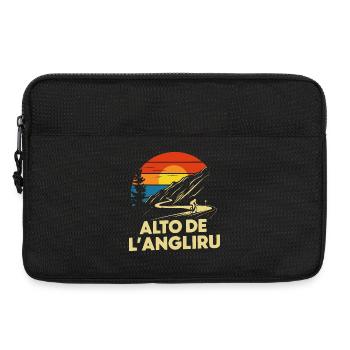Alto de L'Angliru Cycling Spain - Laptop bag 13" - black - Front