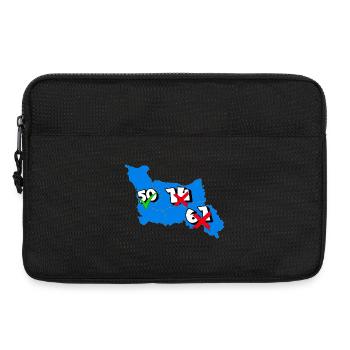 Région basse normandie - Sacoche pour ordinateur portable 13 pouces - noir - Devant